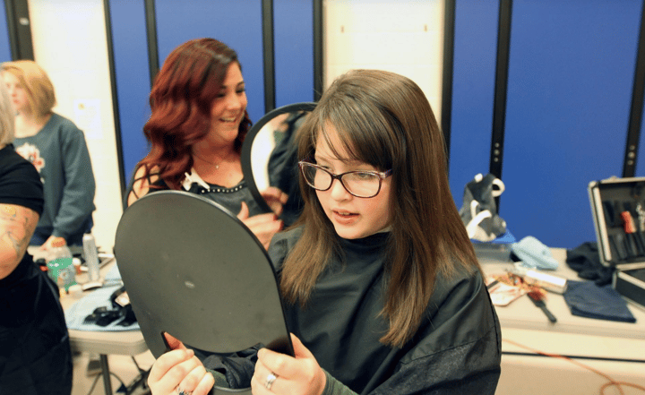 Picture Day, Haircuts and Giving Back
